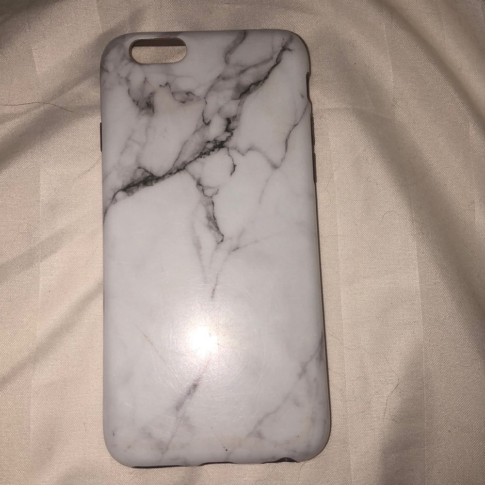 White marble phone case for iPhone 6s/7